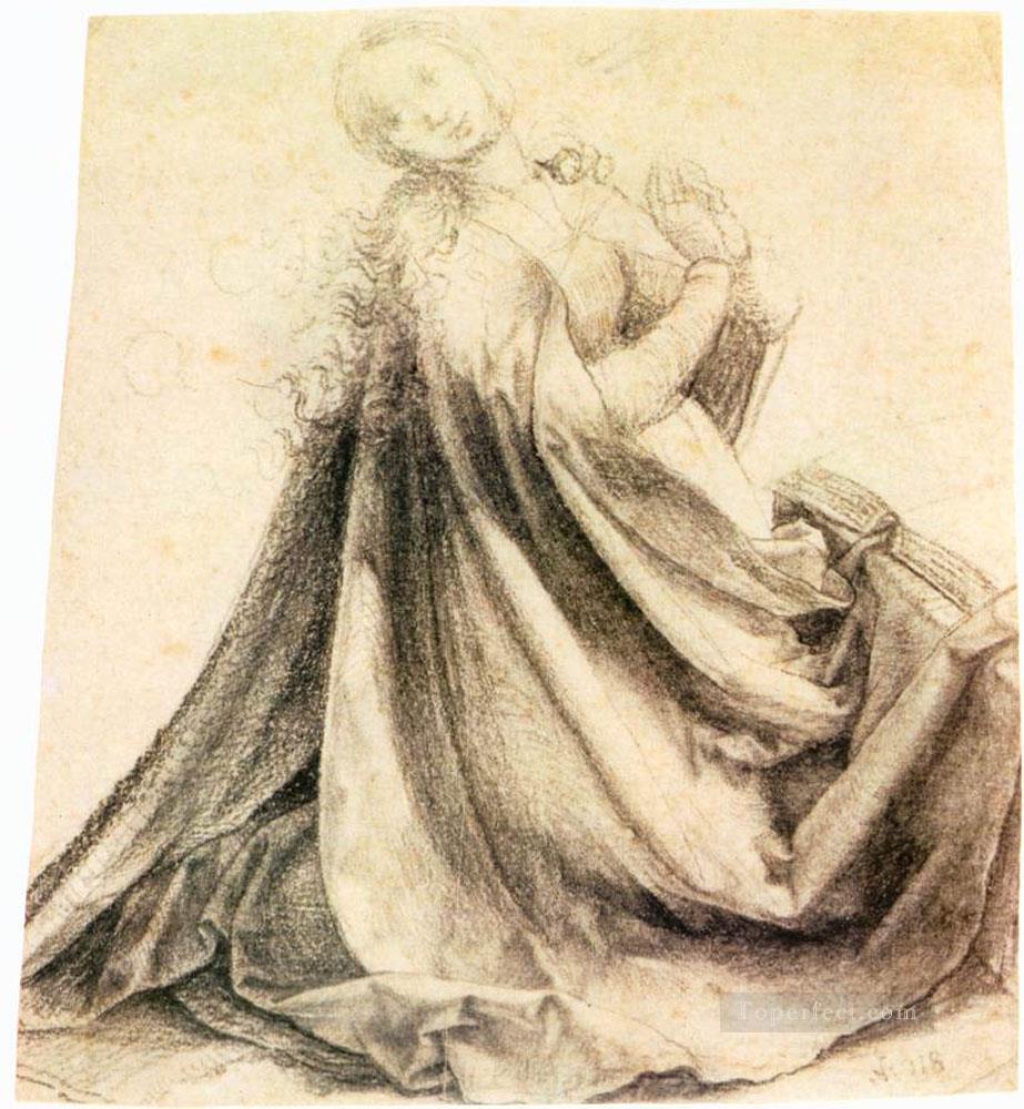 Virgin of the Annunciation 2 Renaissance Matthias Grunewald Oil Paintings